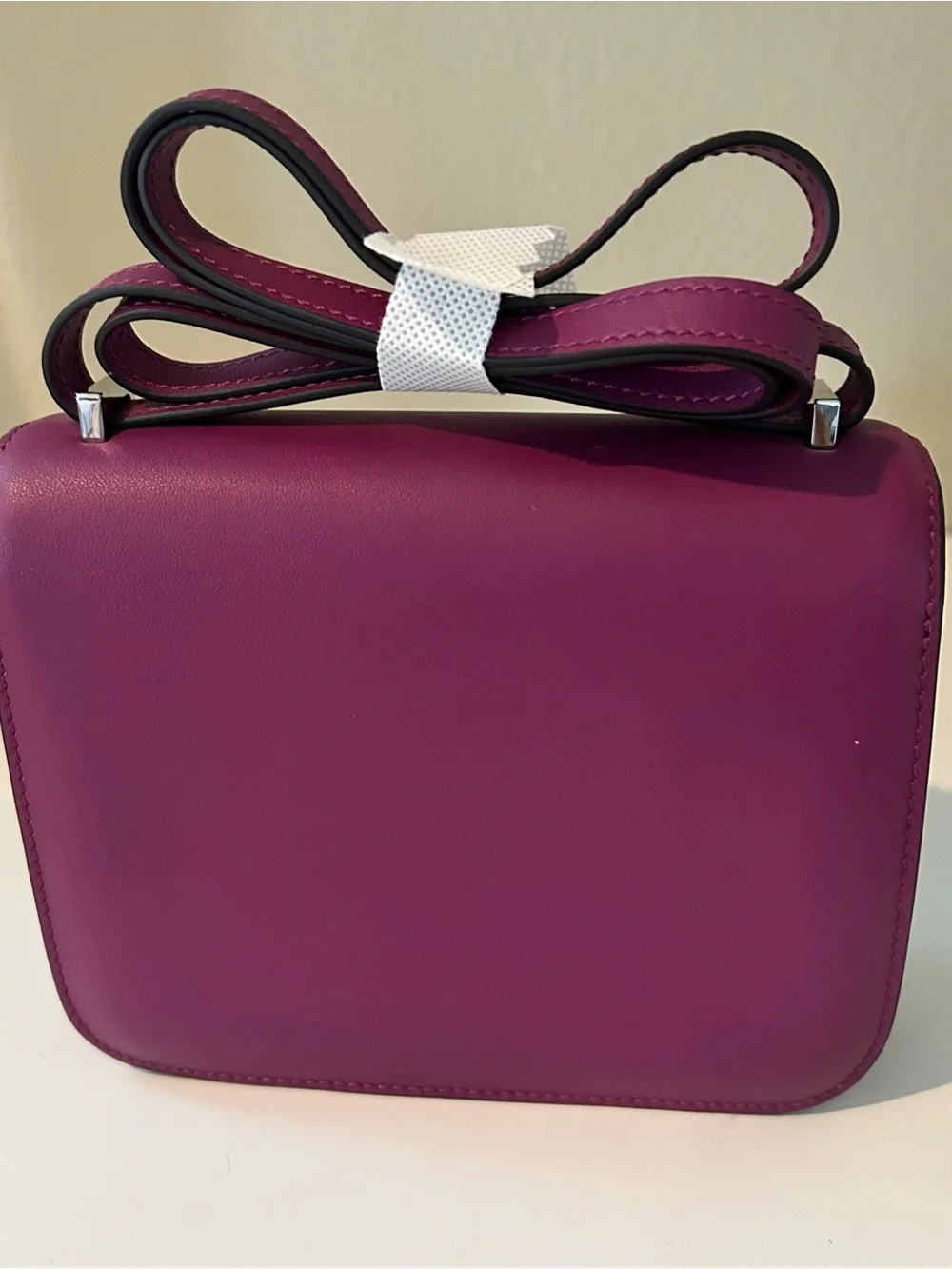 19cm Purple Leather Box - Picture 4 of 8